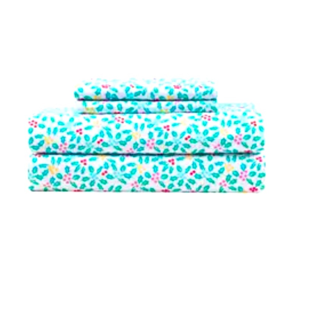 Fun Holly Microfiber Sheet Set